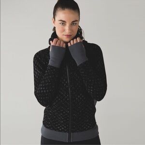 Lululemon Scuba Hoodie III Simply Lace Play Print Size 4